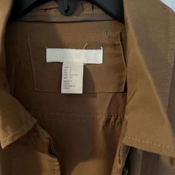 H&M Military Shacket - olive green size S - Picture 4 of 6